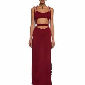 Dolls Kill | Dresses | Nwt Dollskill Kiss Satin Gown | Poshmark